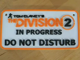 The Division2 Door Panel
