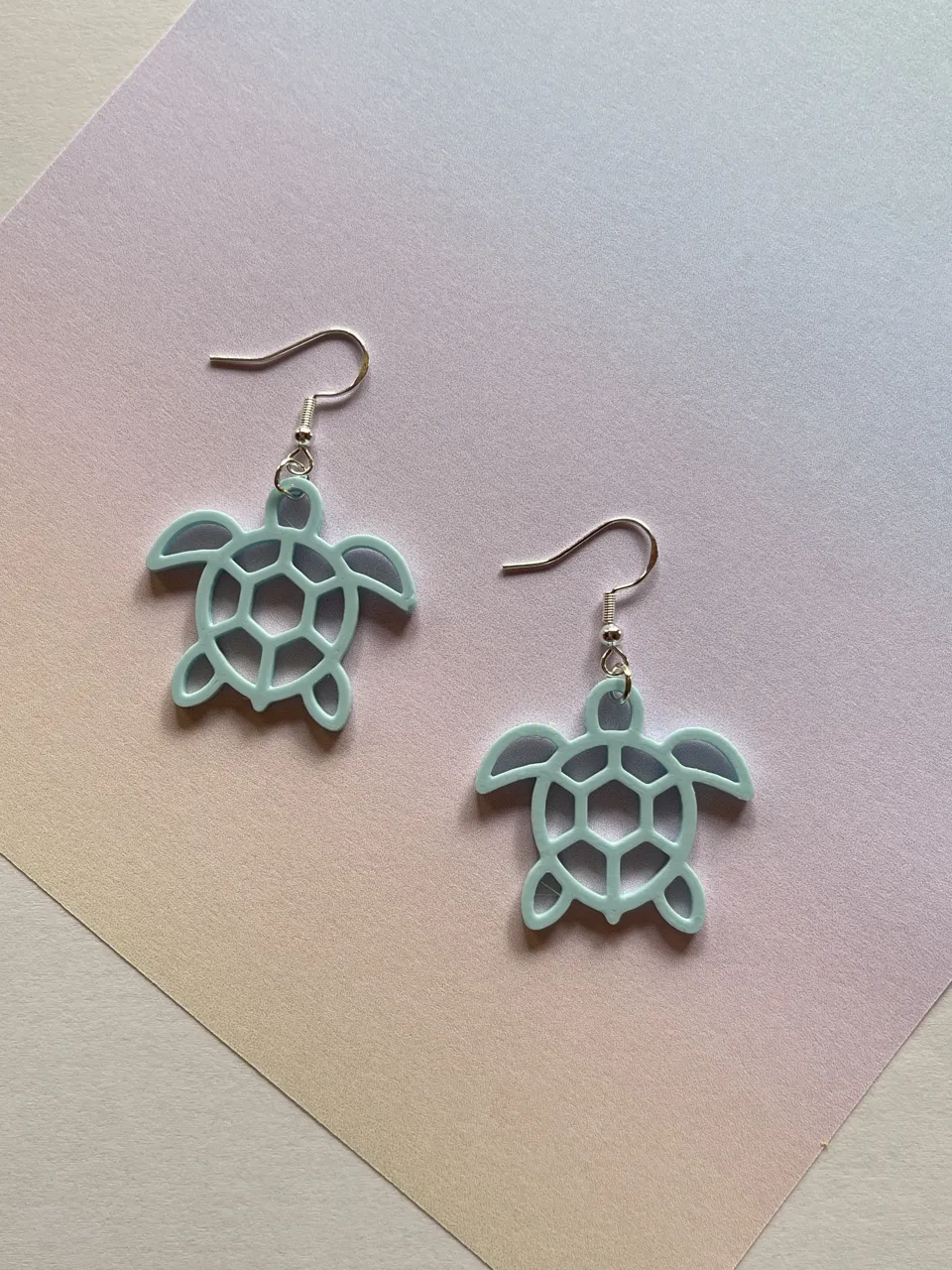 Earrings Sea Turtle view 4