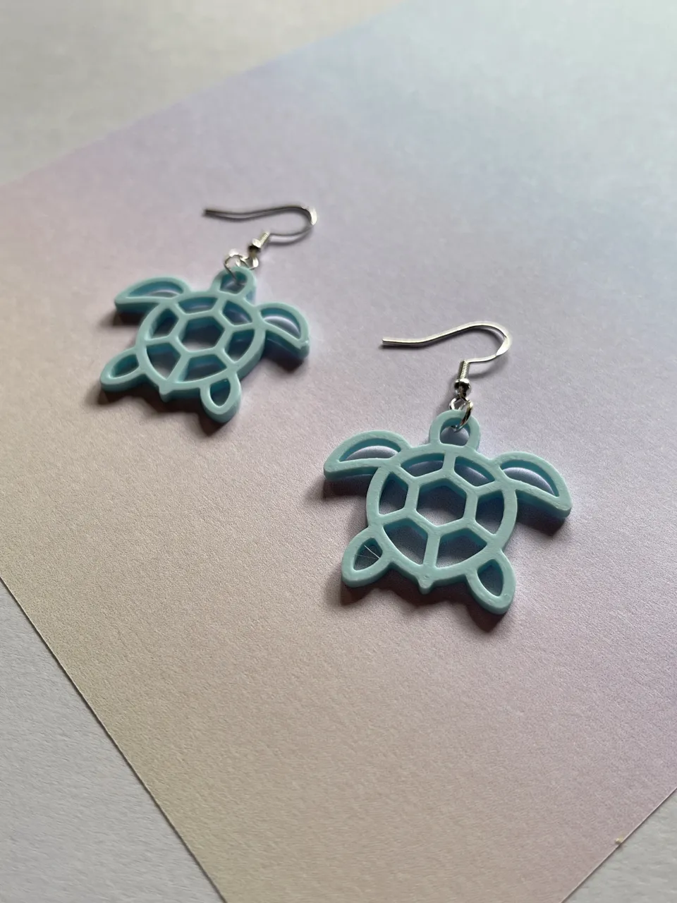Earrings Sea Turtle view 2