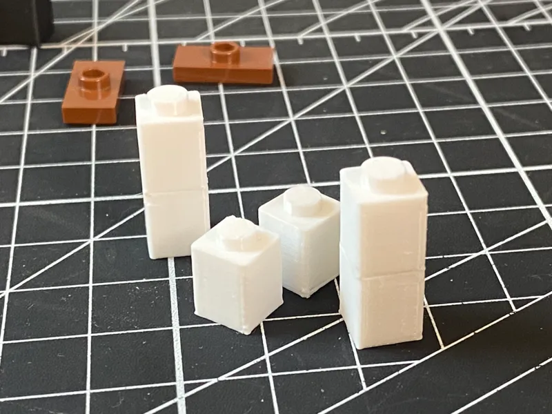 Brick1X1 3005 乐go积木 适配le高 尺寸合适
