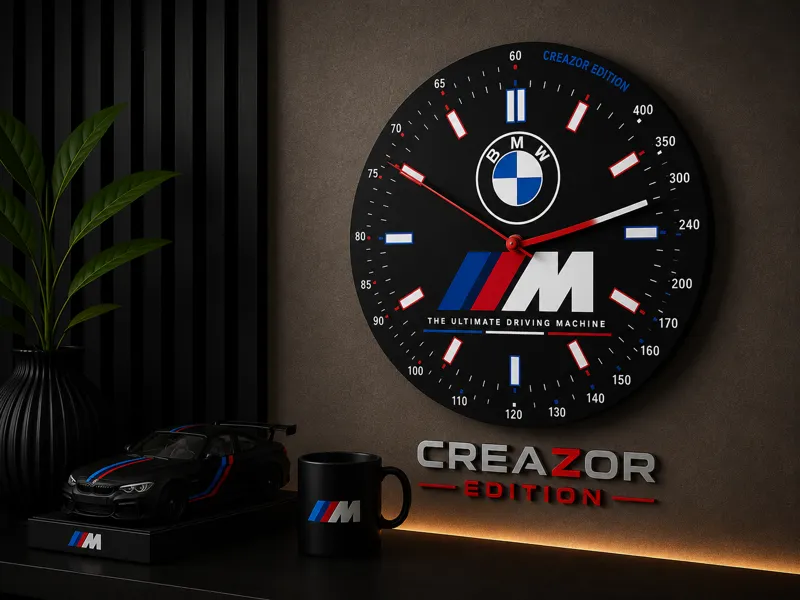 Horloge Murale Modulaire – Édition BMW M 