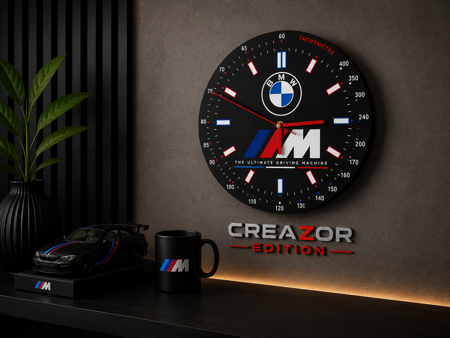 Horloge Murale Modulaire – Édition BMW M 