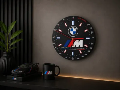 Modular Wall Clock – BMW M Edition 