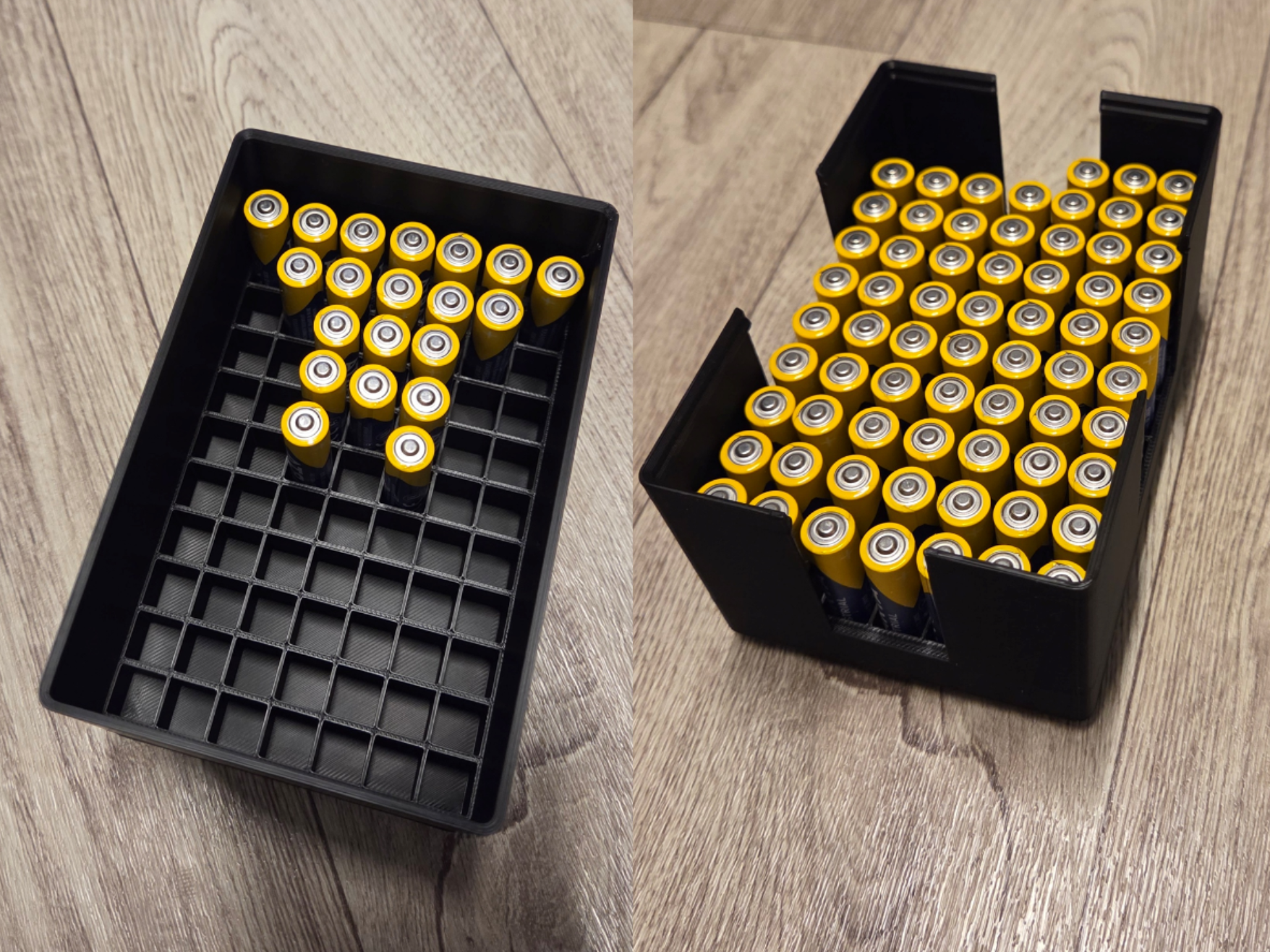 Gridfinity 3x2 Battery box AAA stackable