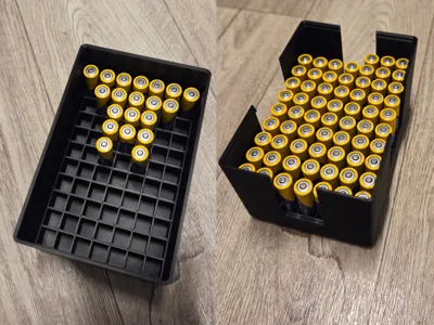 Gridfinity 3x2 Battery box AAA stackable