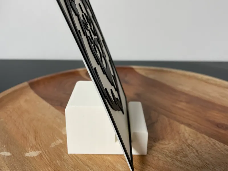 Picture or Sign or Hueforge image Holder DeskFrame