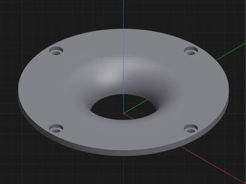 Tweeter waveguide 25mm 
