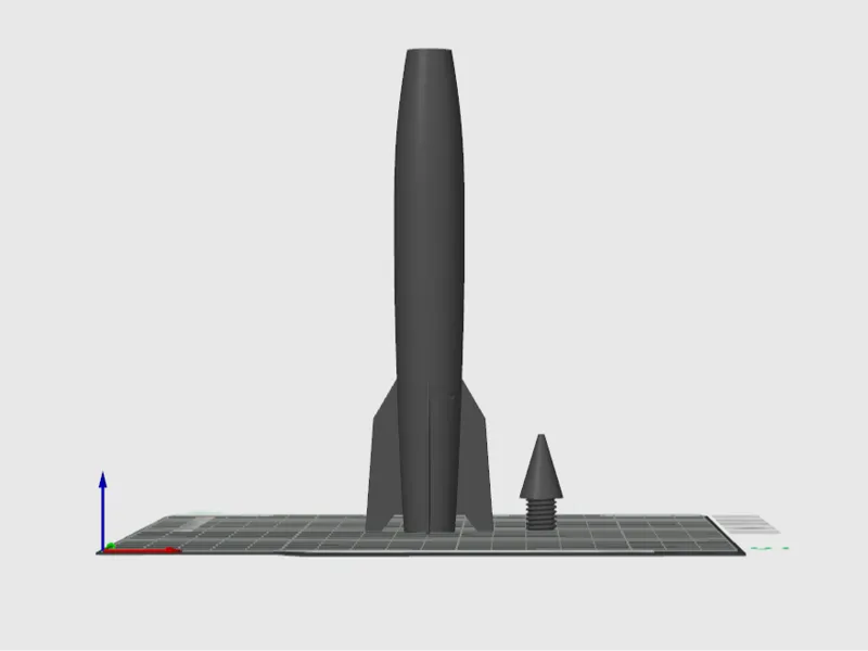 Micro Model Rocket