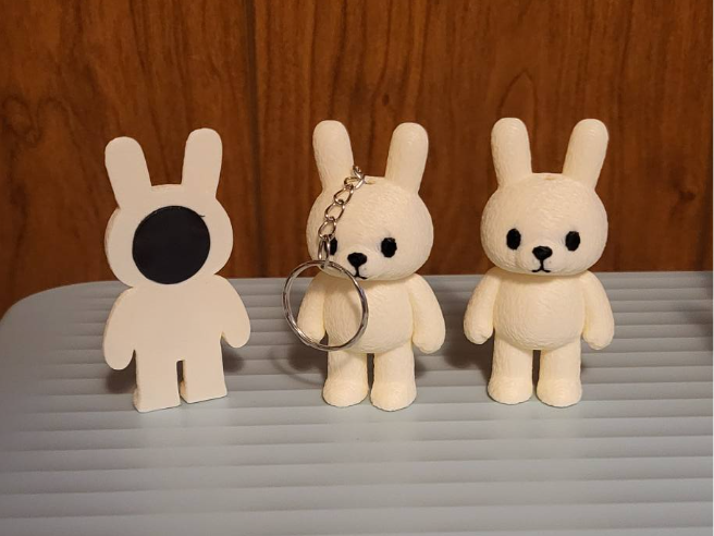 Bunny Charm and Magnet
