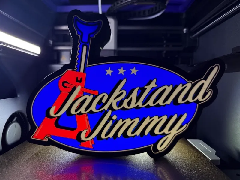 Jackstand Jimmy LED Lightbox - Cleetus McFarland
