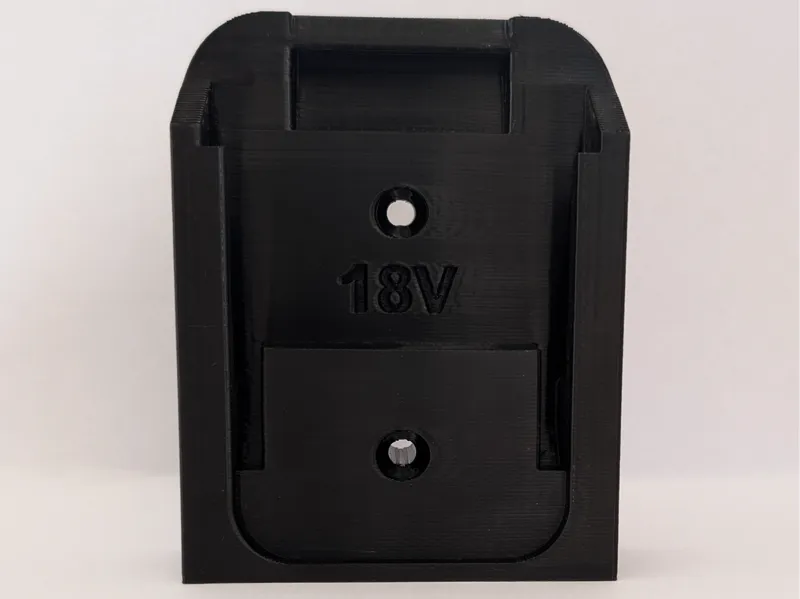 Makita 18V wall-mounted battery holder