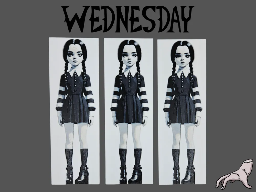 Wednesday Addams Bookmark