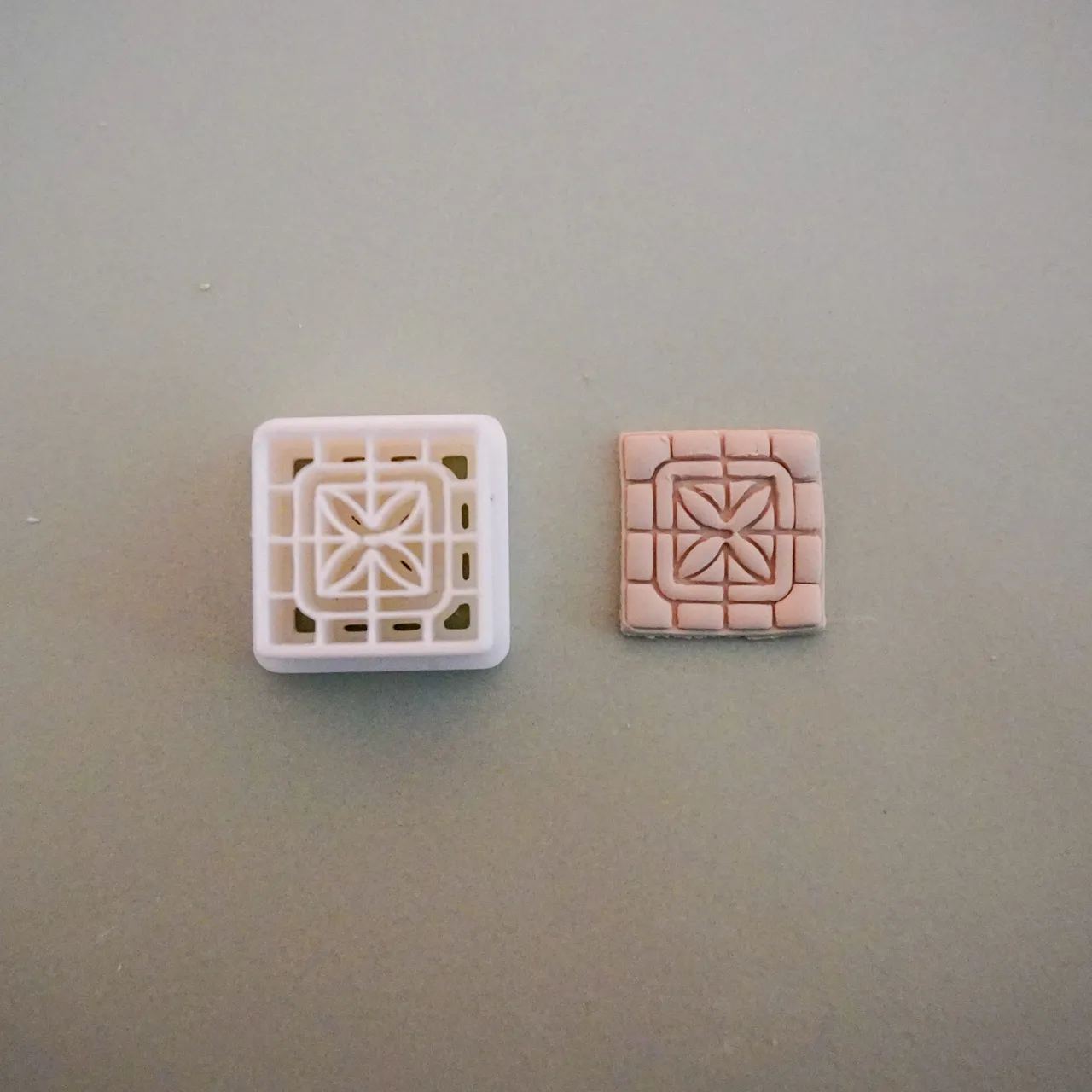 Stained Glass Clay Cutter Earrings Necklaces view 3