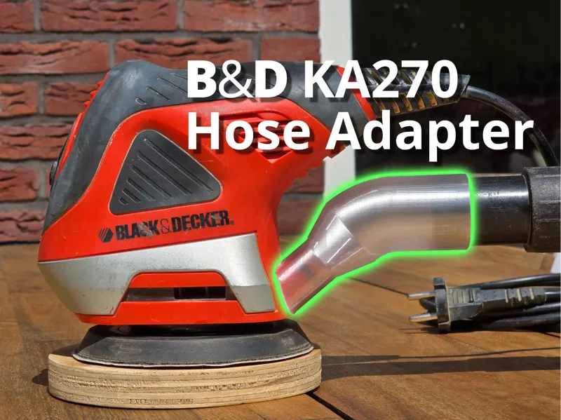 Black&Decker KA270 vacuum hose adapter