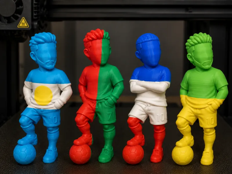 WC Football Legends – Multicolor Collectible Set