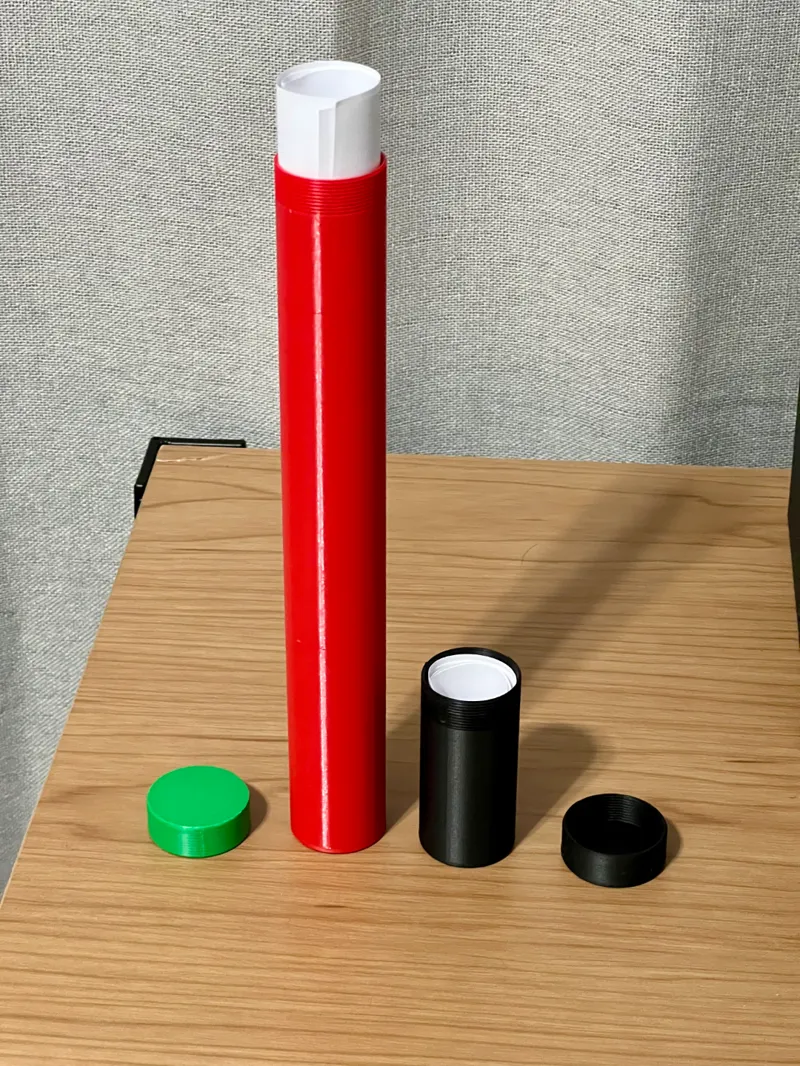 Simple & Light Gift Tube For Printed Digital Gifts