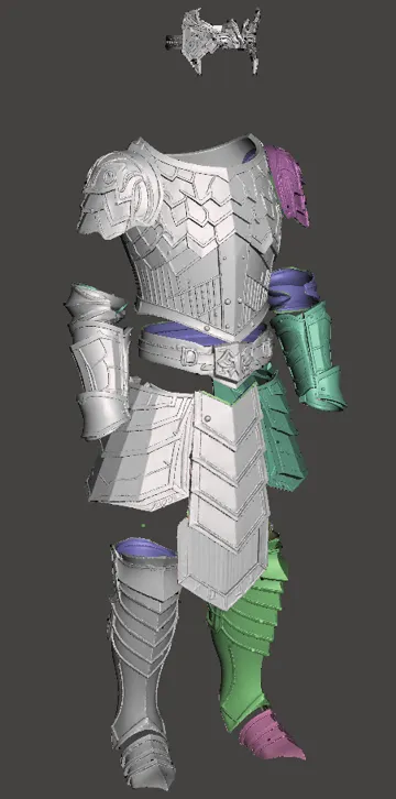 Soporte: WEARABLE COSPLAY Thorin's Oak Armor Set, Hobbit — vista de referencia 4