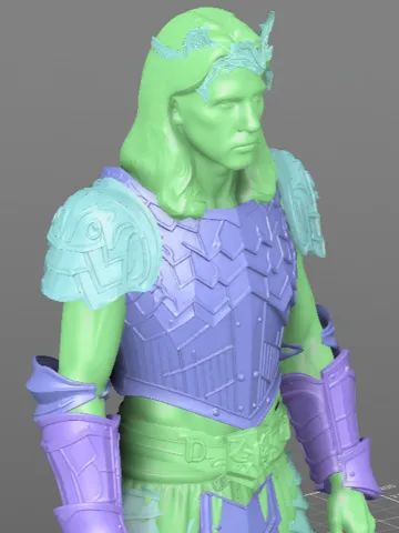Soporte: WEARABLE COSPLAY Thorin's Oak Armor Set, Hobbit — vista de referencia 2