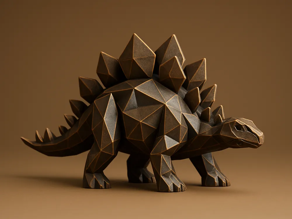 CF Stegosaurus - Free 3D Print Model - MakerWorld