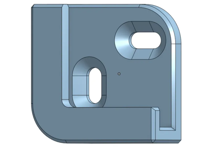 Slim Tablet wall mount / holder max 7.45 mm