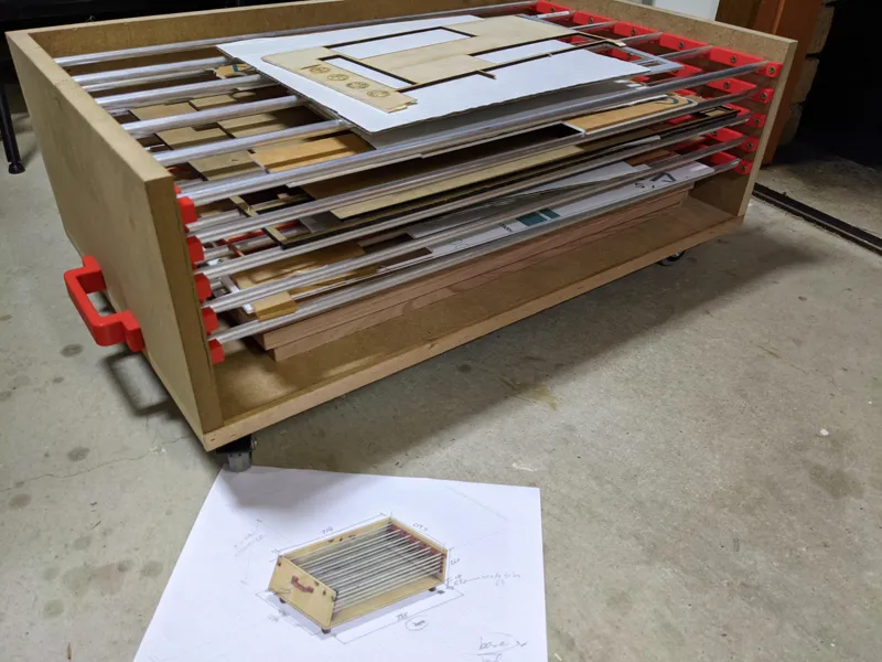 Materials Cart (parts)