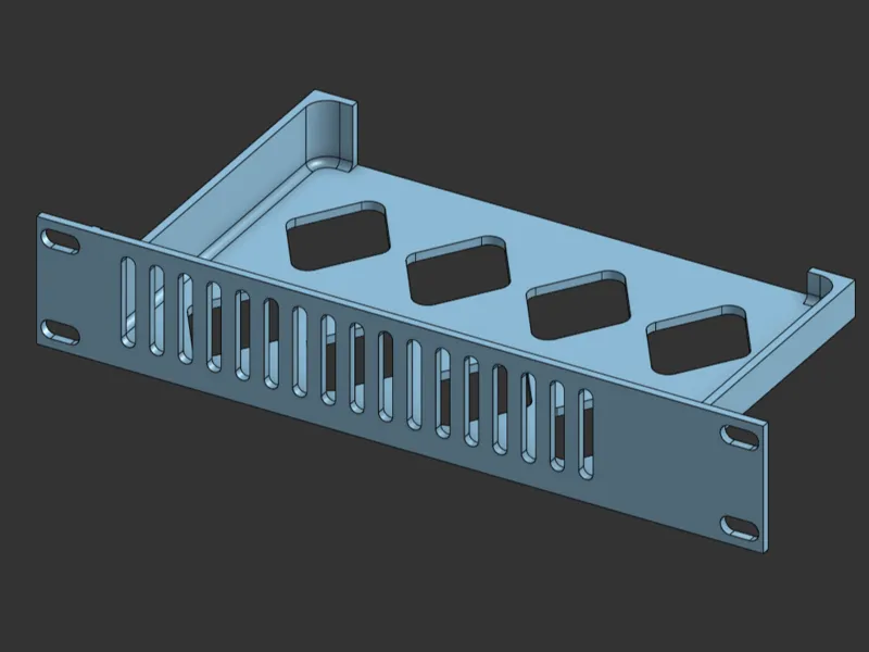 10-inch rack mount for Quantum Fiber