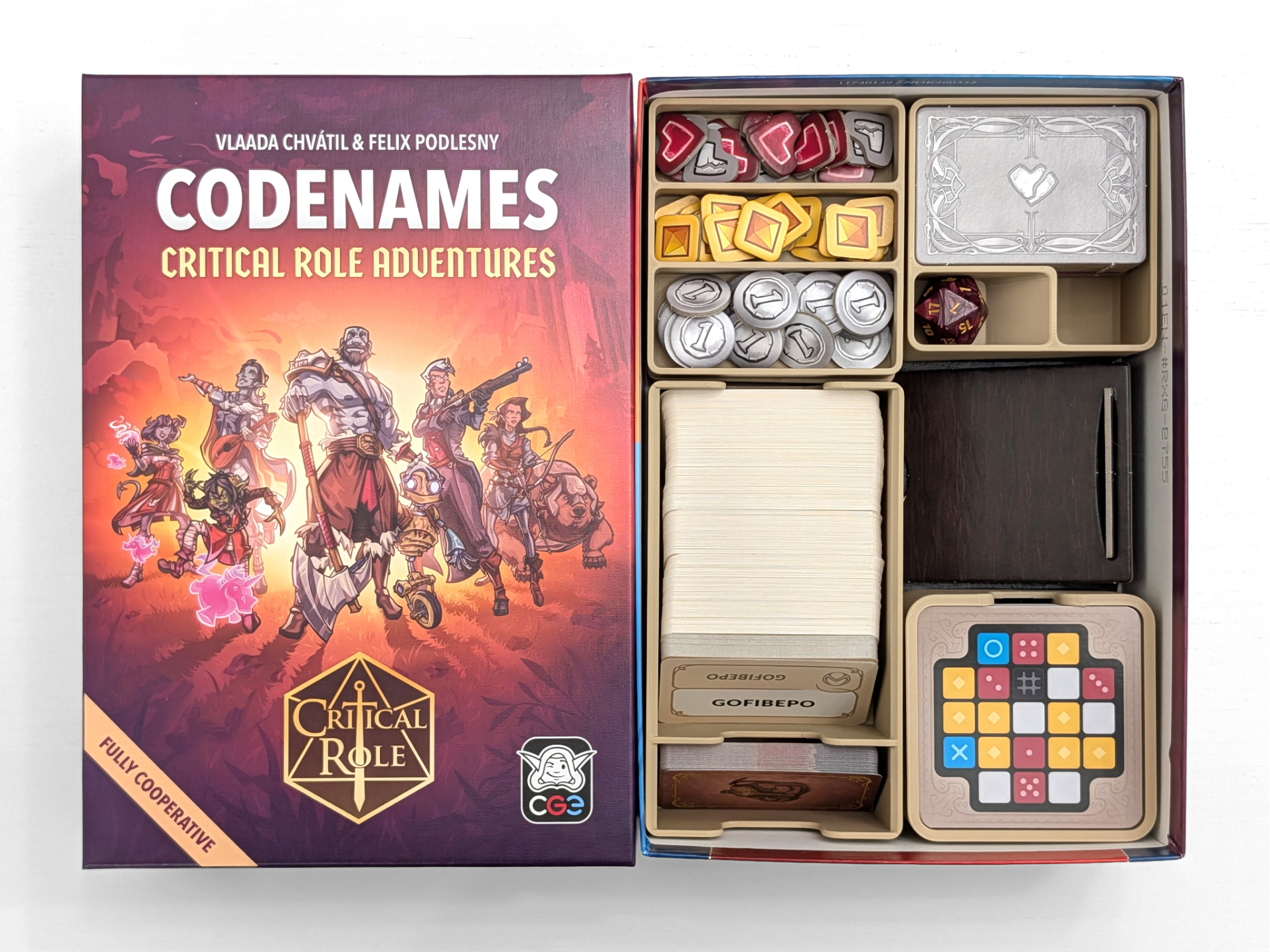 Codenames: Critical Role Adventures - Insert