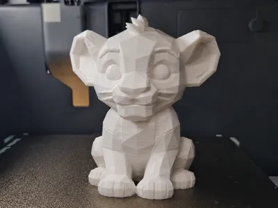Low Polly Simba