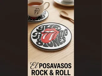 The Rolling Stones coaster - posavasos