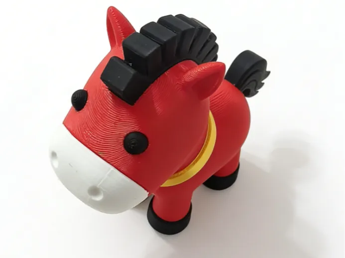 赤骥 小红马 酷酷马 哭哭马 苦苦马 笑笑马 拆件 无需AMS
