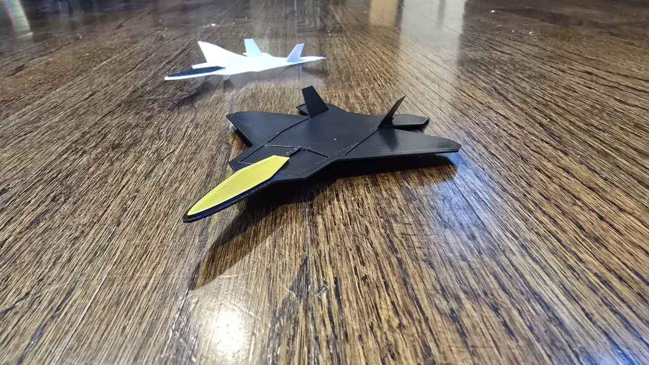 F-22 raptor glider view 4