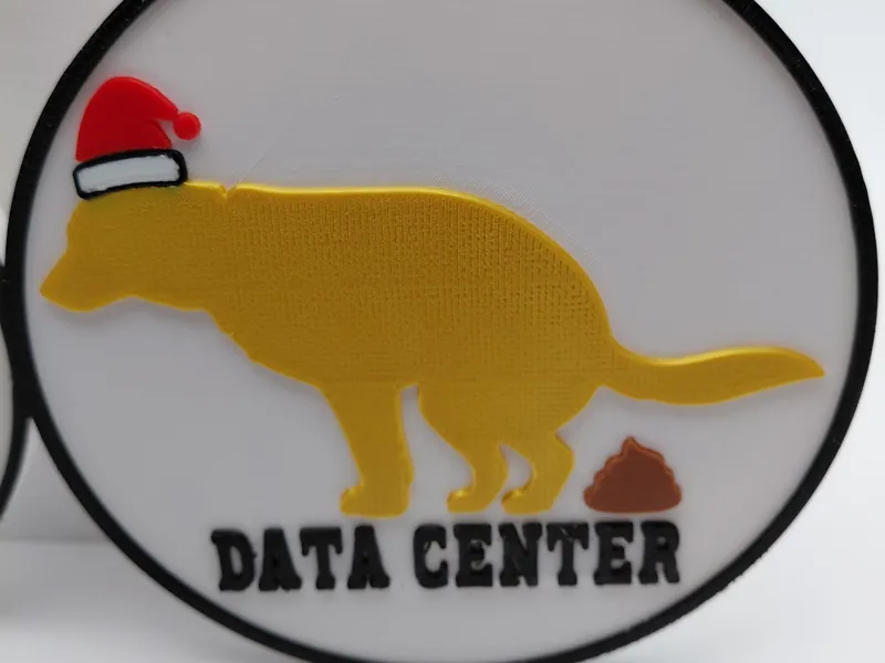 Dog poop'n on data center