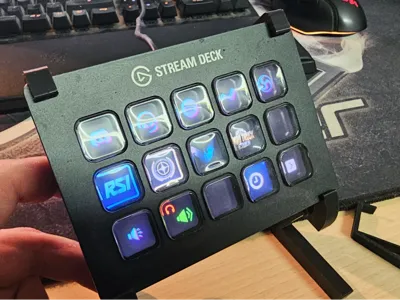 Razer Blackwidow Elite StreamDeck MK1 Mount V2