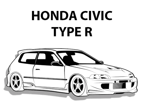 Llavero Honda Civic Type R (No AMS)