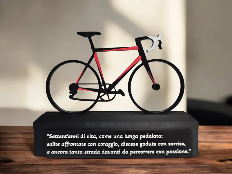 racing bike trophy