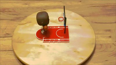 Basketball Base for Michael Jordan Funko Pop