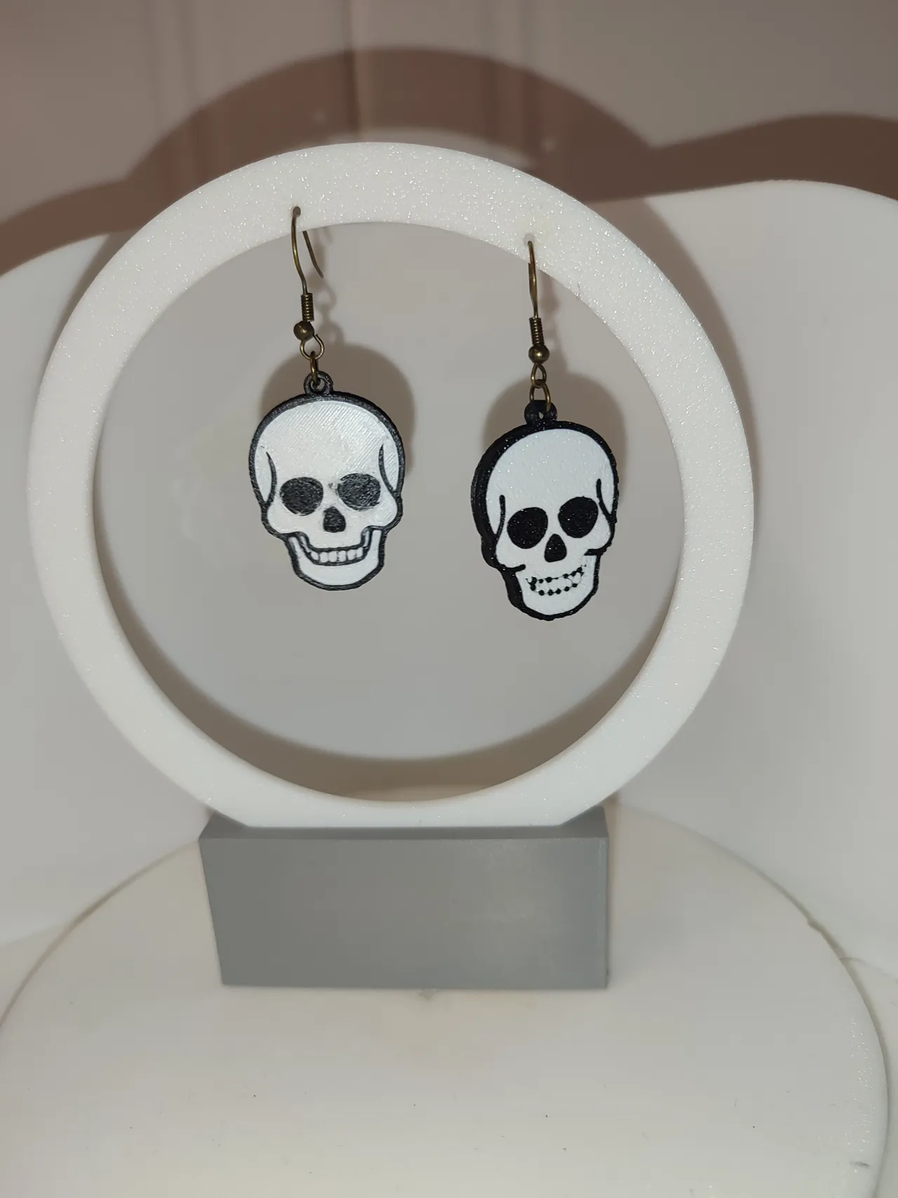 Pendientes calavera esqueleto view 4