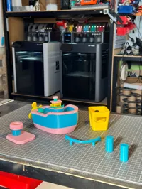 Multipart Benchy toy