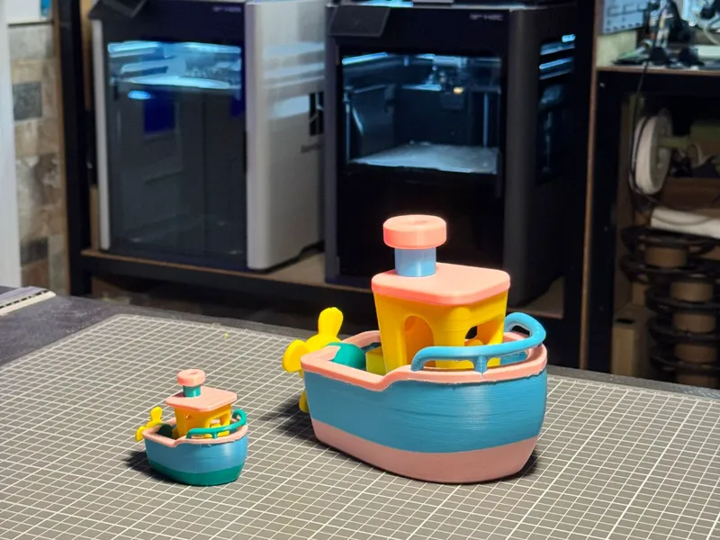 Benchy toy fidget