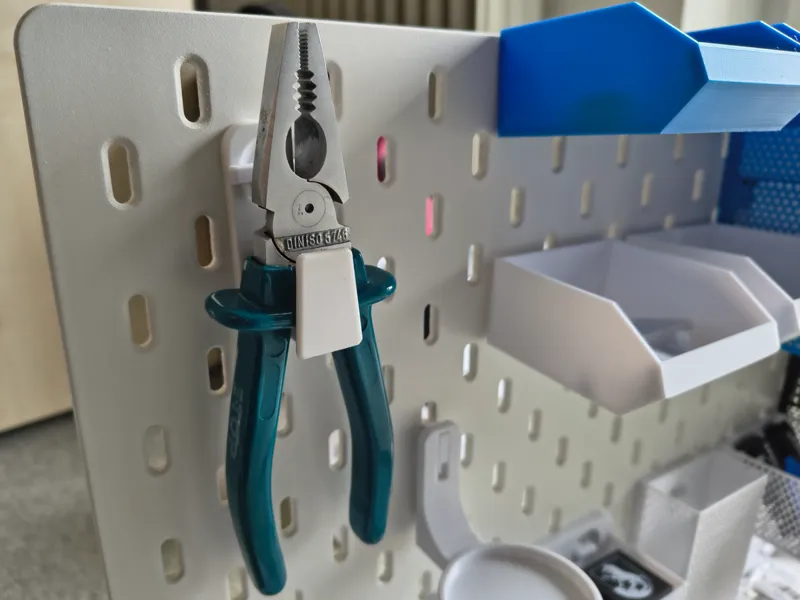 Tool Holder for IKEA Skadis (with T-Clip)
