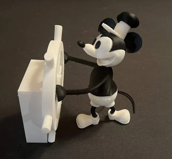 Miniatura 1 do modelo 3D Steamboat Willie