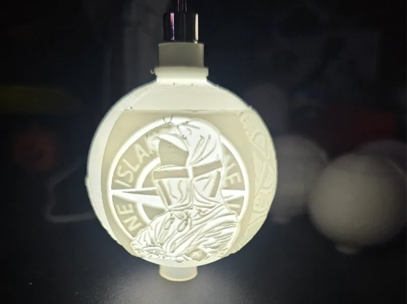 Stone Island / ultras led Christmas bauble
