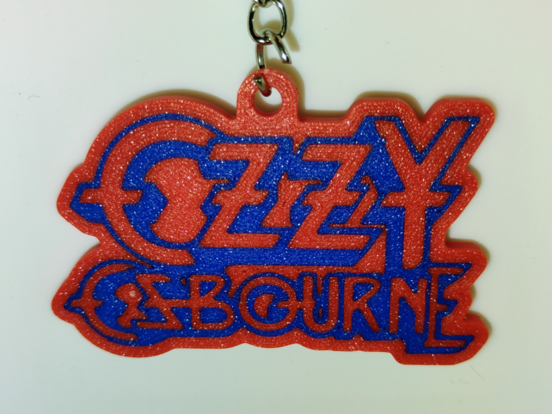 Ozzy Osbourne Keychain