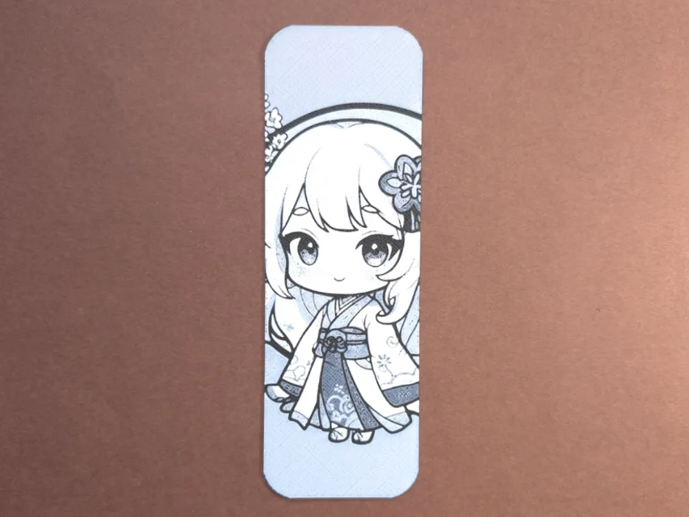 Chibi Kawaii 2 Bookmark by Fyty Atrus Design MakerWorld: Download Free ...