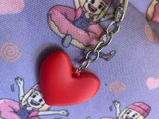 Heart jewelry / keychain