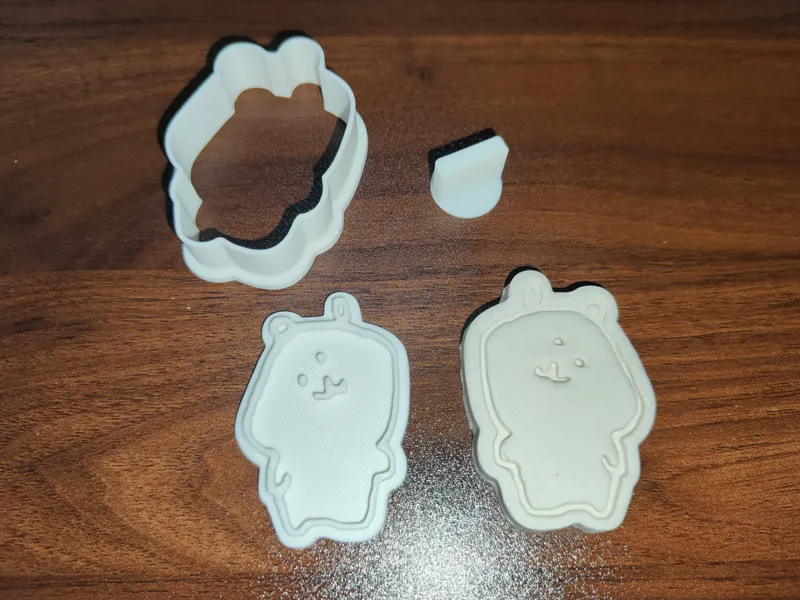 自嘲熊饼干模具