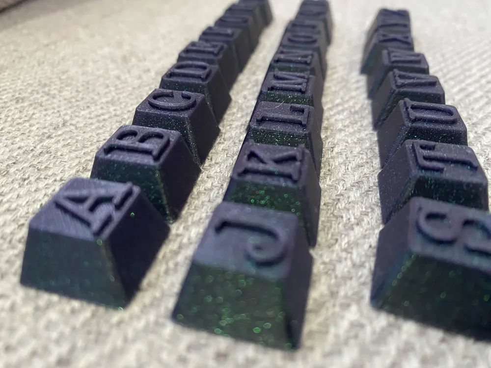 Keycap Alphabet, made by me an eleven year old by astonmartinpanda ...