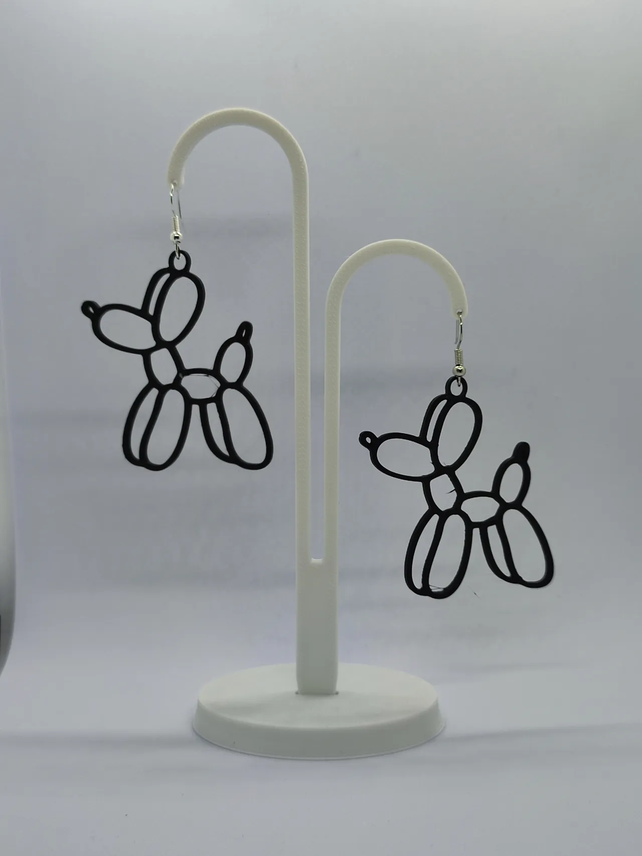 Pendientes perro globo view 2