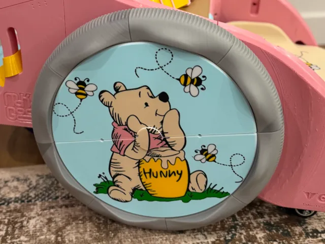 3DTMT Winnie the Pooh with Bees Wheel
