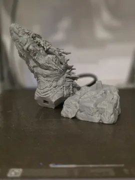 Figura decorativa: Sheepstealer Bust – Wild Dragon of Dragonstone — vista de referencia 3